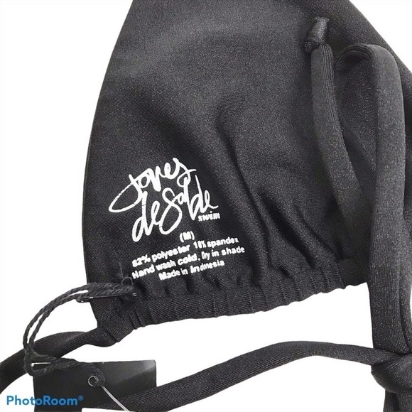 Joues De Sable Alexa bikini in noir black nwt Size M - Picture 8 of 14